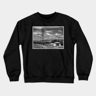 Water Tower in Hillsborough New Brunswick Crewneck Sweatshirt